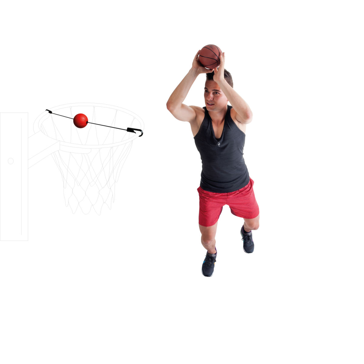 P2I Target Trainer Basketball mowmow